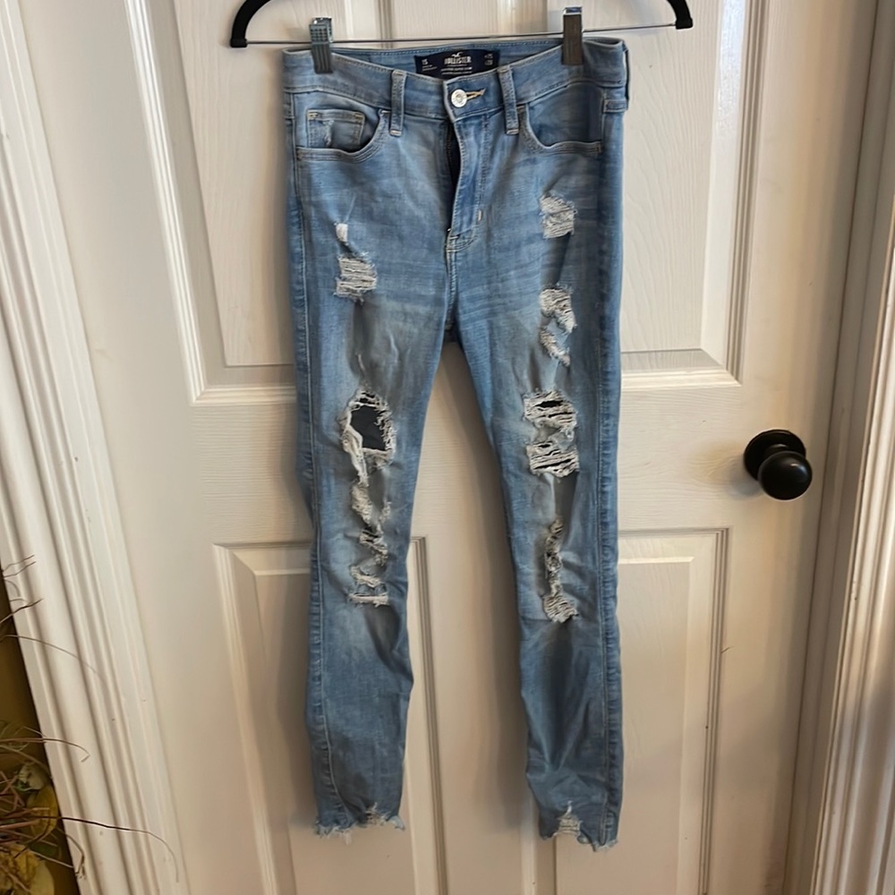 High Rise Super Skinny Classic Stretch Hollister jeans